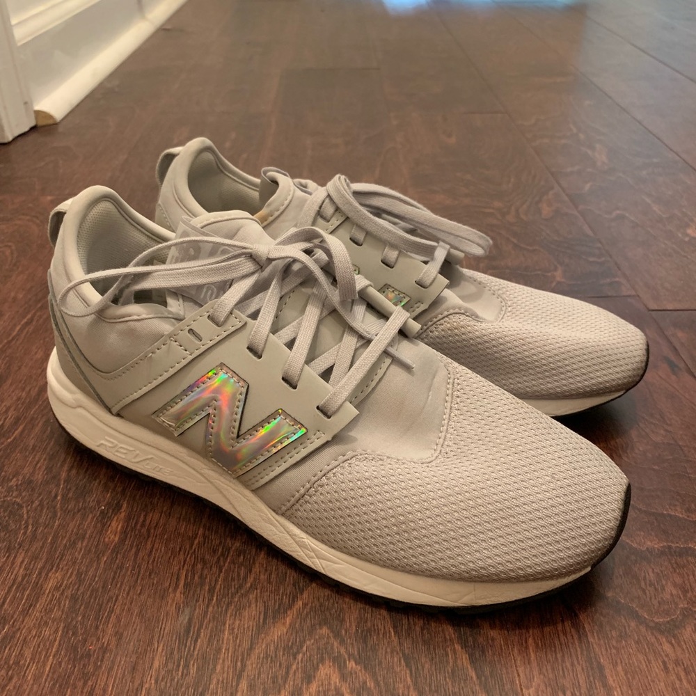 Gray Holographic New Balance!